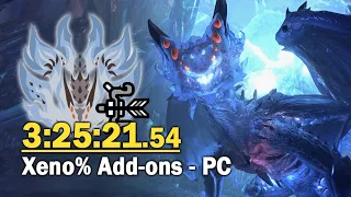 Bow Speedrun - 3:25:21.54 MHW Xeno% with Add-ons