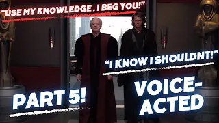 (Part 5) Audiobook - Palpatine TURNED Anakin to the Darkside! VOICE-ACTED! PREQUEL FANS NEED TO SEE!