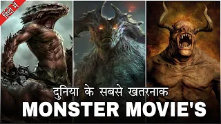 TOP 7 Best "Monster/Creature" Movies in HINDI DUBBED | Monster Movies | Creature Movies |Review Boss