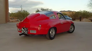 1959 Fiat Abarth 750 Bialbero Record Monza Zagato & Engine Sound on My Car Story with Lou Costabile