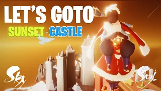 Lets go to Space sunset Castle on Valley of Triumph | Daily Quest | Sky Children of The Light