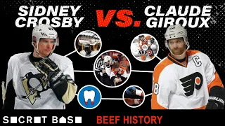 Sidney Crosby and Claude Giroux’s beef was painful, brief, and a showcase of hockey’s best rivalry