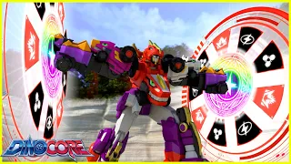 DinoCore ✨ Thunder Punch ✨Super Heroes Gathering✨Dinosaur Transformation ✨ Kids Movies 2023