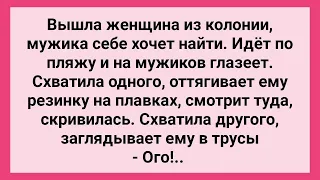 Уголовница на Пляже Заглядывает Мужикам в Трусы! Сборник Свежих Смешных Жизненных Анекдотов!