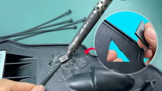 Intelligent Plastic Repairing Technique With Soldering Machine