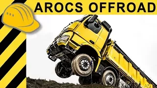 Schafft ein LKW 60% Steigung? AROCS 8x8 Test im Mercedes Offroad Testgelände