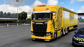Scania 540 S - Euro Truck Simulator 2 | Gameplay Video