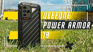 ЗАЩИЩЕННЫЙ ТОП 🔥 СМАРТФОН ULEFONE POWER ARMOR 19 Helio G99 120 Гц 6.58" IPS БЕСПРОВОДНАЯ ЗАРЯДКА