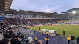 FC Carl Zeiss Jena vs Rot-Weiß Erfurt 2:2 • Stadionatmosphäre | Thüringenderby 2022/23