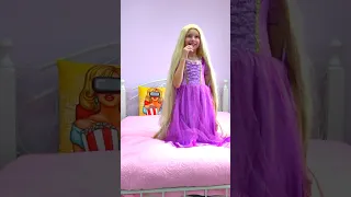 Alice getting dressed in Disney Princesses dresses #kidsvideo