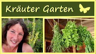 Kräuter Anbau Trocknung Lagerung 🌿│ Kräutergarten