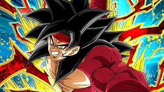 REALLY GOOD AWAKENING! 200% Lead Rainbow SSJ4 Bardock Showcase | Dragon Ball Z Dokkan Battle