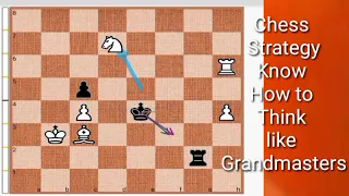 Chess Strategy: Know how to think like a Grandmaster#1