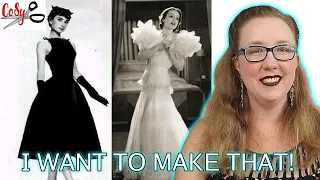 Finding vintage patterns for 1920's-1950's couture fashion and movie stars || CoSy 2021