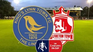 HIGHLIGHTS: KING'S LYNN TOWN V ALFRETON - FA CUP 2ND QUAL ROUND REPLAY