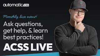 ACSS Live 004 (Beginner Interactive Q&A)