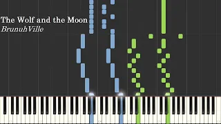 Most Beautiful Piano Music: "The Wolf and the Moon" by BrunuhVille (Piano Tutorial