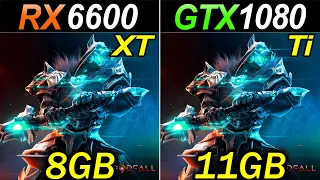 RX 6600 XT (PCIe 3.0 Vs. PCIe 4.0) Vs. GTX 1080 Ti | 1080p and 1440p Gaming Benchmarks