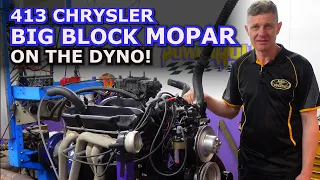 High Performance 413 Big Block Mopar Build & Dyno! | Iconic Engine Builds