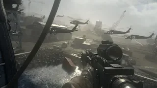 US Marine Corps in Epic Landing Operation ! Call of Duty MW Remastered