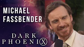 Michael Fassbender's magnetic interview LIVE at the X-Men: Dark Phoenix red carpet!