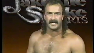 Jake "The Snake" Roberts Promo [1988-09-25]