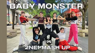 [KPOP IN PUBLIC ONE TAKE] BABYMONSTER  - 2NE1 Mash Up | Dance Cover by So_Wuli from Taiwan