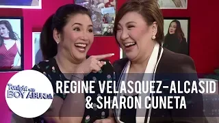 Regine Velasquez & Sharon Cuneta answer Tito Boy's naughty questions! | TWBA