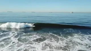 Huntington Beach cliffs surfing 10-28-21