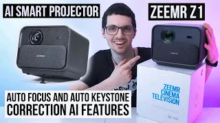 2023's Best Value AI Smart Projector - Zeemr Z1 Review & Test