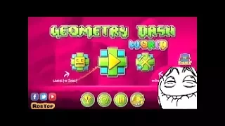 Сам нашёл баг Geometry Dash World