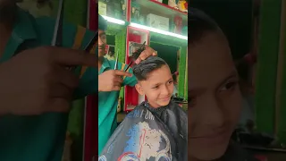 One Side Hair Cutting Boys / Kids Hairstyle Tutorial Video