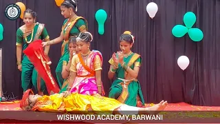 Jhansi Ki Rani Dance Act | Manikarnika Theme Dance | Independence Day 2023-24 | Wishwood Academy