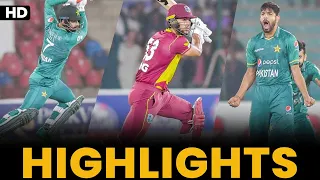 Highlights | Pakistan vs West Indies | T20I | PCB | MK2L