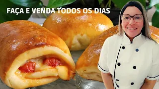 [vídeo aula]TRÊS TIPOS DE SALGADOS COM A MESMA MASSA. COM 30,00.