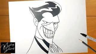 How to Draw The Joker from Batman The Animated Series