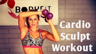 20 Minute Full Body Cardio Sculpt for Fat Burning and Toning