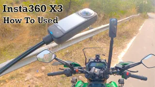 Insta360 X3 !! Use Kaise Karna Hai Moto Vlogging Ke Liye 🤷