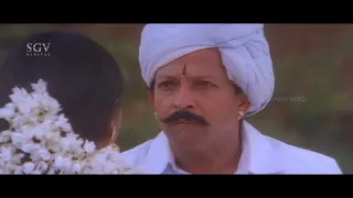 Dr.Vishnuvardhan Slap Wife In Public About Son | Shruthi | Veerappa Nayka Kannada Movie Super Scenes