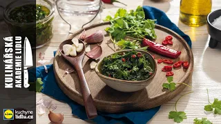 Snadná a rychlá salsa Chimichurri - Roman Paulus - Kulinářská Akademie Lidlu