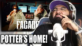 POTTER PAYPER FRESH OUTTA JAIL!!! Digga D ft. Potter Payper - Facade (Official Video) - REACTION