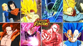 ALL 30 Legends Limited Characters Legendary Finish! Dragon Ball Legends