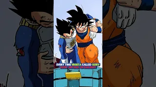 Everytime Vegeta referred Kakarot as Goku?!