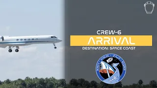 LIVE! NASA SpaceX Crew-6 Astronauts Arrive At Kennedy Space Center