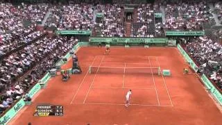 Roland Garros 2011 Semi Final Federer vs Djokovic Full Match 7 17 HD