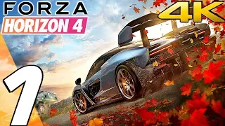 Forza Horizon 4 - Gameplay Walkthrough Part 1 - Prologue [4K 60FPS ULTRA]