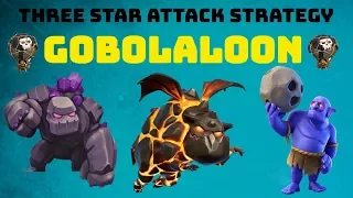 How to learn GOBOLALOON TH9 | Episode 2 | 3 Star Attack Strategy | War Attacks | Clash of Clans