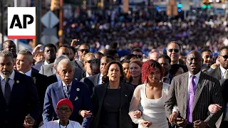 Vice President Kamala Harris leads Bloody Sunday memorial