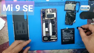 Xiaomi Mi 9 SE / How to remove the xiaomi device / Replace the battery Mi 9 SE / Remove the back