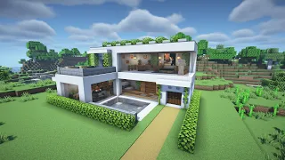 Minecraft: How To Build a Modern House